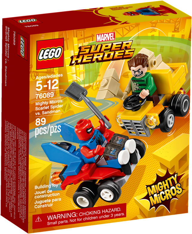 76089 Mighty Micros - Mighty Micros Lego 2018 Clipart (1200x900), Png Download