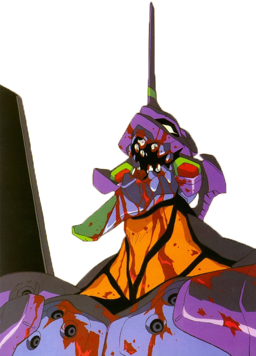 Eva-01 - Evangelion Eva 01 Png Clipart (500x696), Png Download