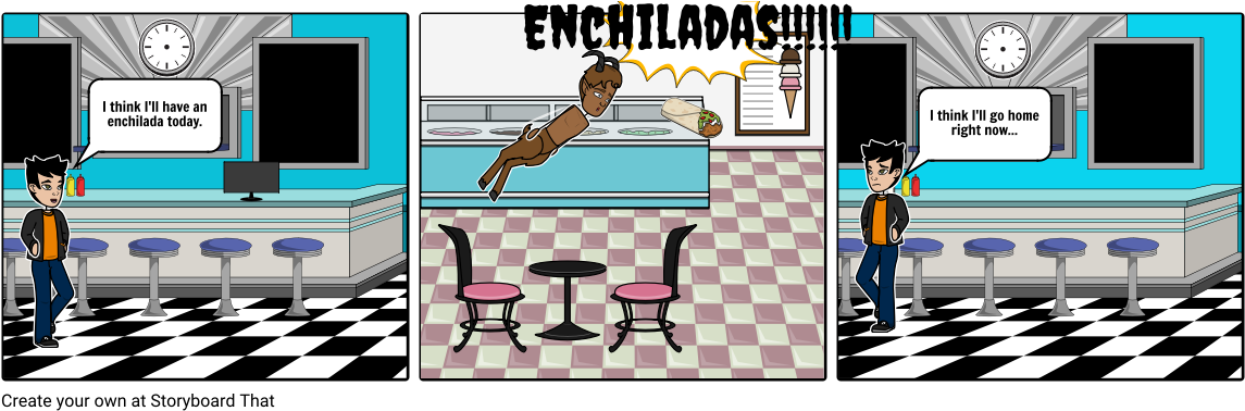 Enchiladas - Candy Shop Interior Retro Design Clipart (1164x385), Png Download