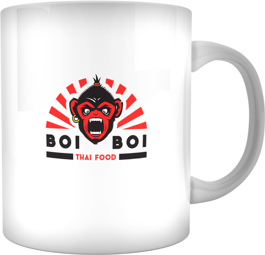 Boi Boi Full Logo Mug White €9 - Thank U Mom Clipart (848x817), Png Download