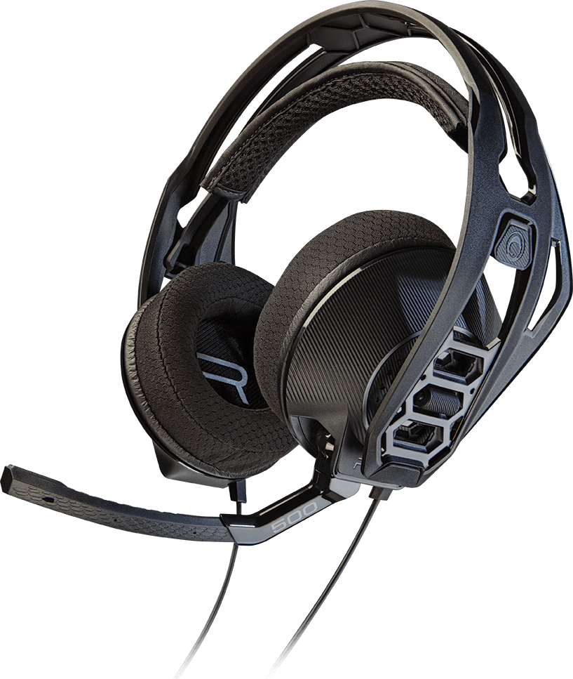 5mm Boom Mic Rig 500hx Xbox One 204805 03 Plantronics - Plantronics Rig 500 Clipart (817x967), Png Download