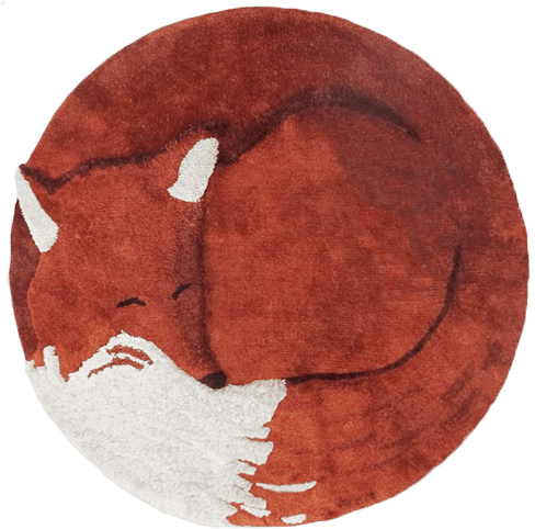 Fox Rug Clipart (600x600), Png Download