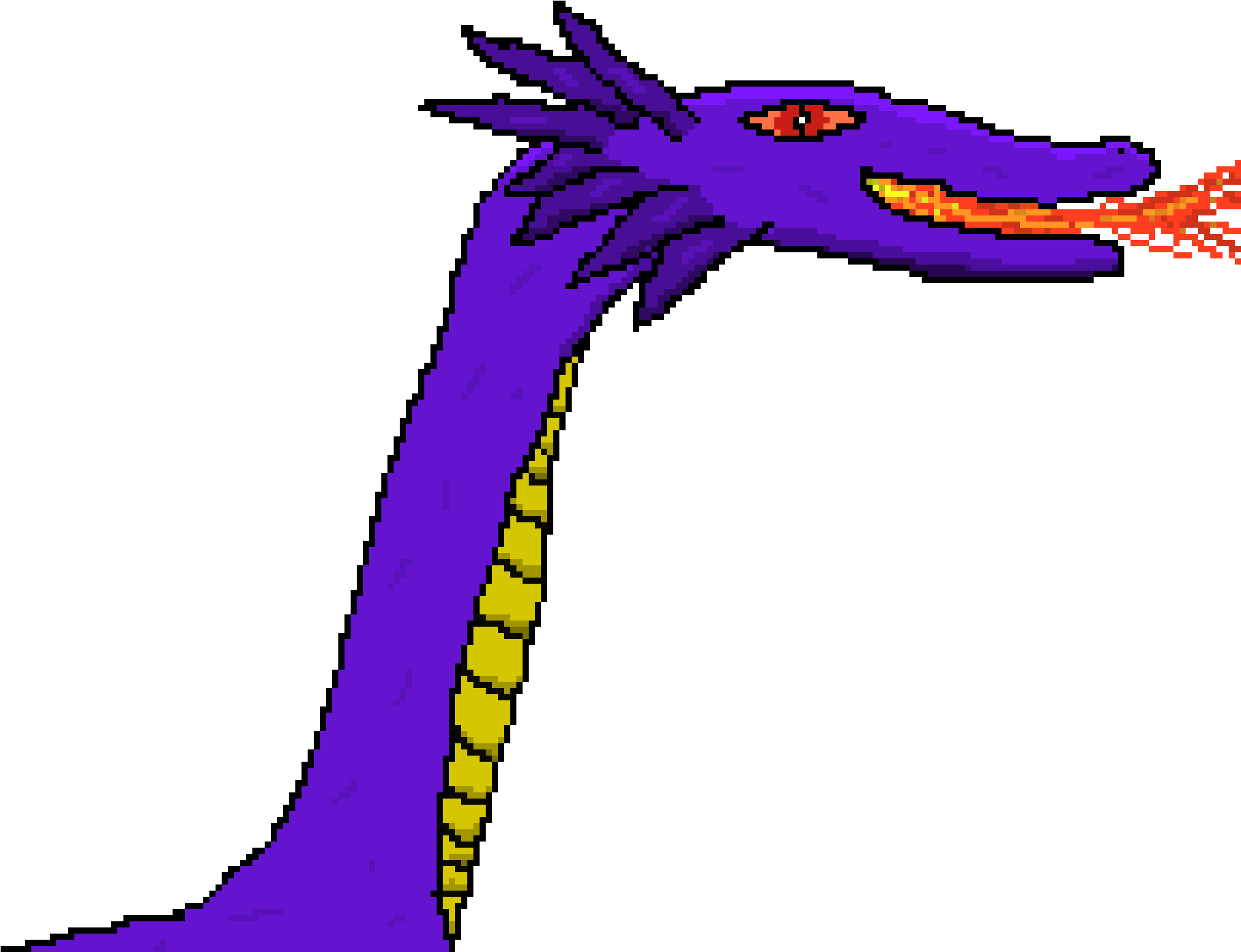 Purple Dragon Clipart (2480x1620), Png Download