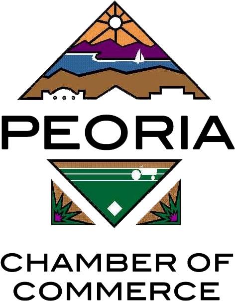 January - Peoria Chamber Of Commerce Logo Clipart (610x790), Png Download