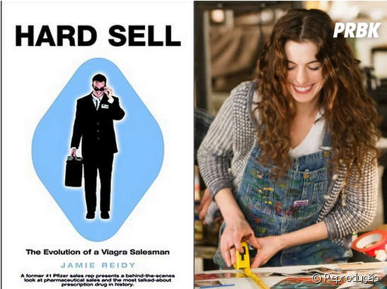 Anne Hathaway Foi Maggie Murdock Em &quot - Hard Sell The Evolution Of A Viagra Salesman Clipart (950x408), Png Download