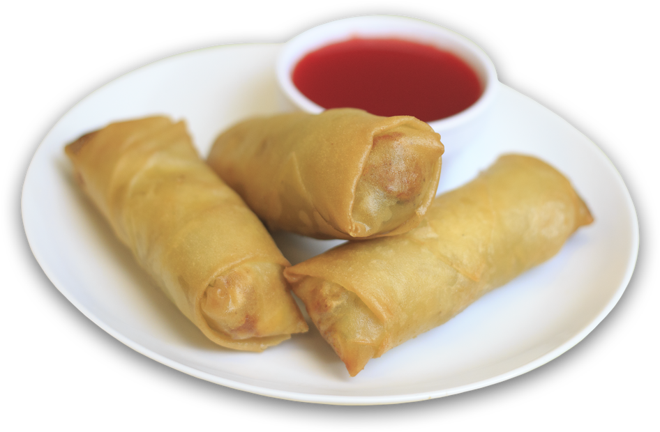 Egg Rolls - Nem Rán Clipart (1100x720), Png Download