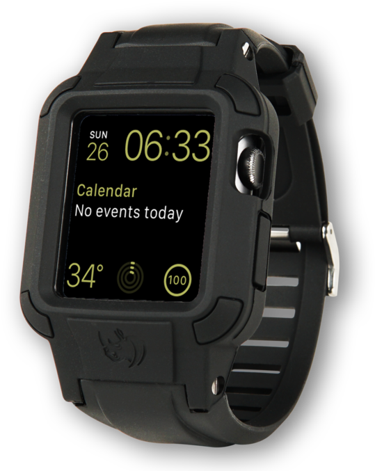 Apple Watch 44mm Rugged Case Clipart (600x676), Png Download