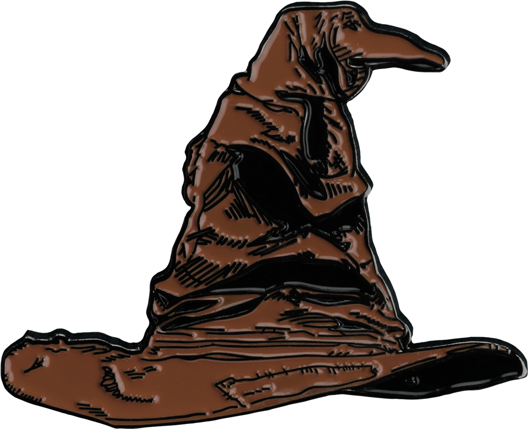 Sorting Hat Enamel Pin - Pin Clipart (1050x854), Png Download