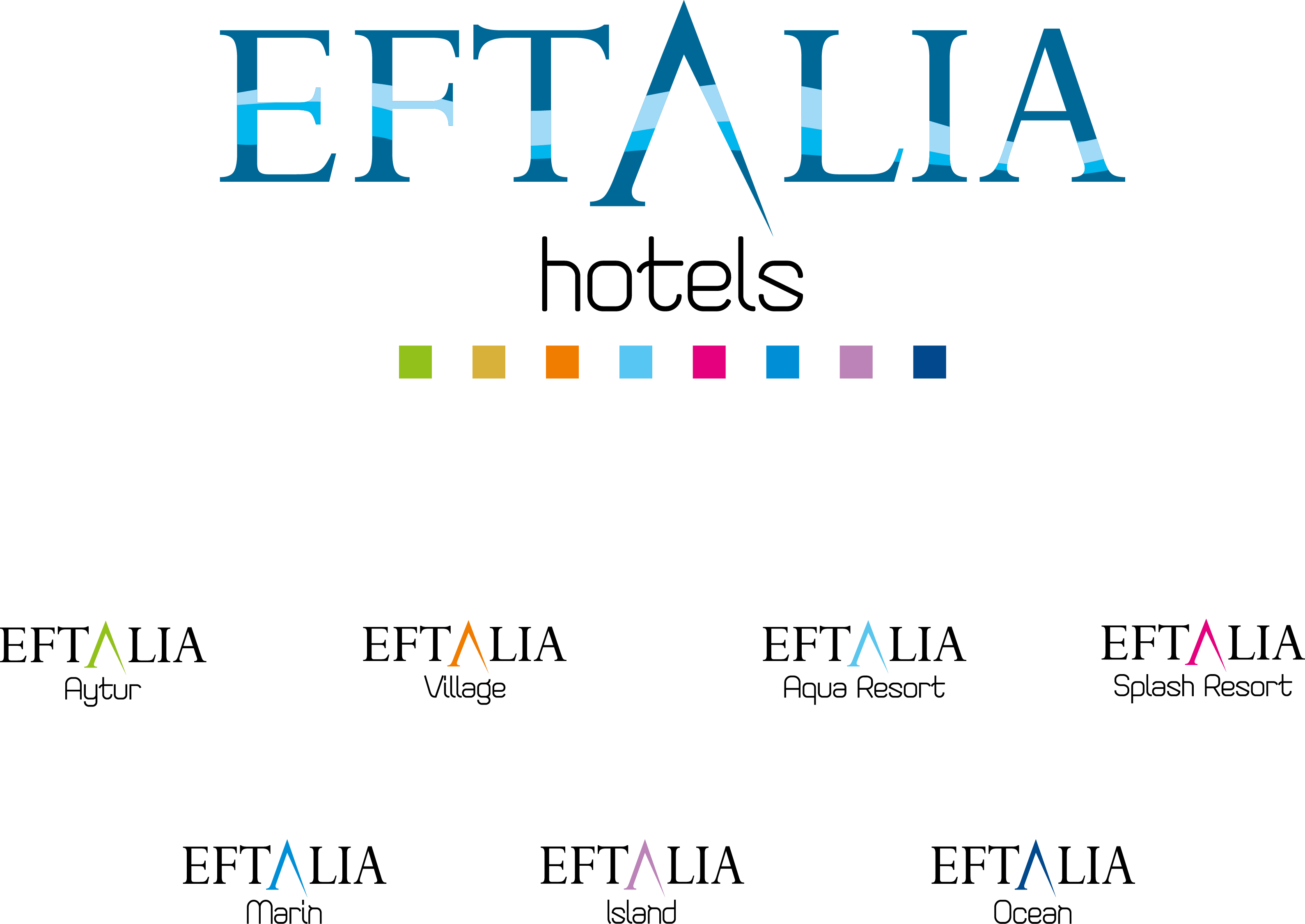 Eftalia Hotels - Graphic Design Clipart (3179x2252), Png Download