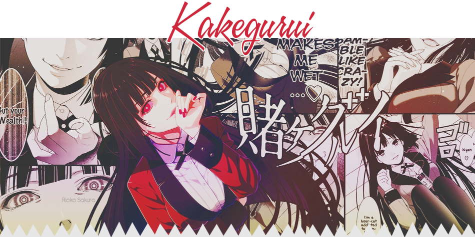 Kakegurui - Kakegurui Chrome Themes Clipart (950x475), Png Download
