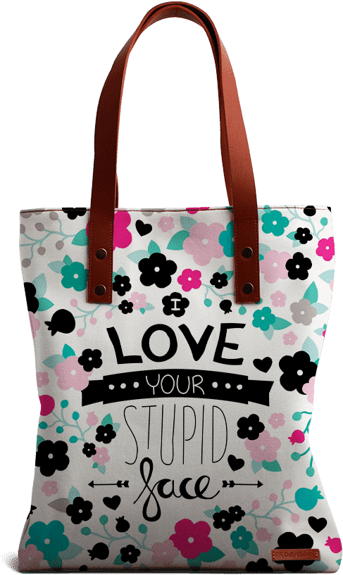 Tote Bag Clipart (612x900), Png Download