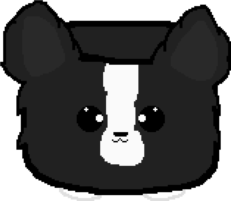 Border Collie Marshmallow - Cartoon Clipart (1200x1200), Png Download