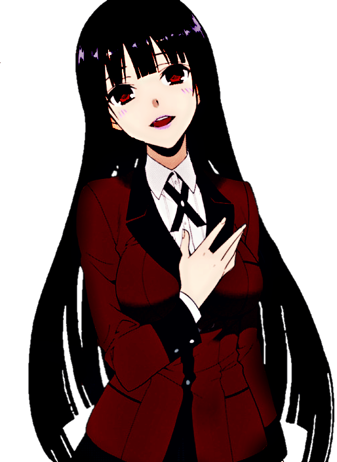 #mysticsage Edit #kakegurui #yumekojabami - Kakegurui Shirt Clipart (680x932), Png Download
