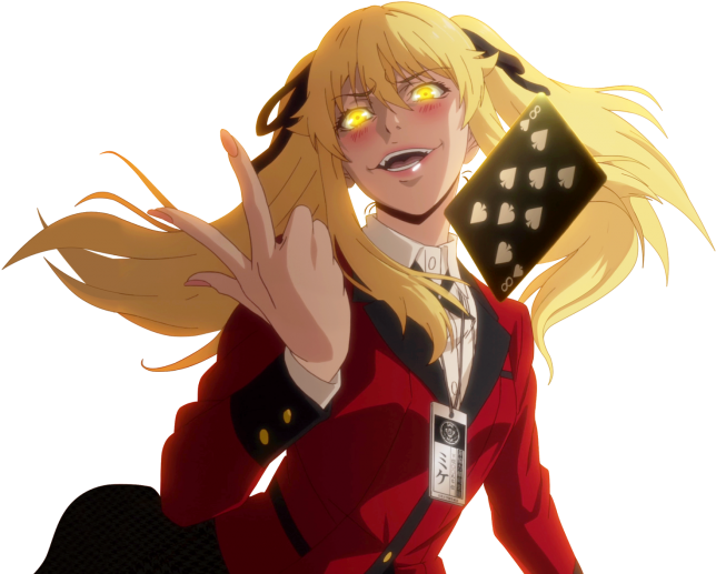 #kakegurui #безумный Азарт #mary Saotome #мэари Саотомэ - Kakegurui Saotome Clipart (700x522), Png Download