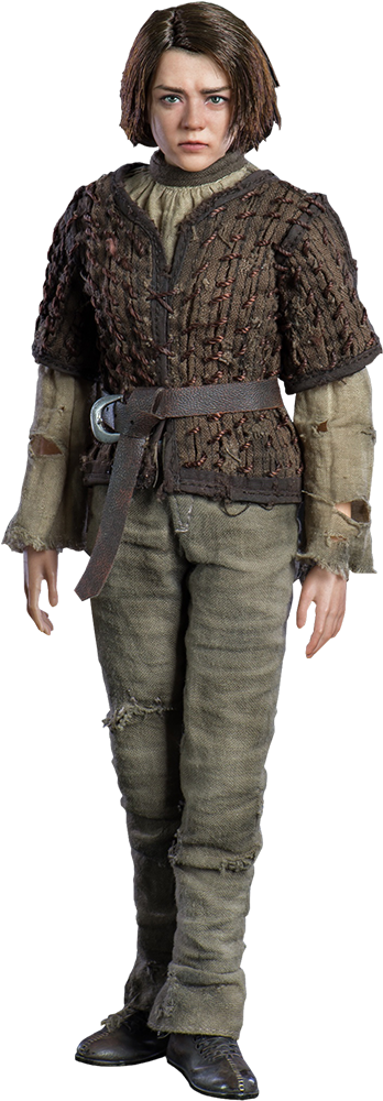 Arya Stark Transparent Images - Game Of Thrones Arya Figure Clipart (480x1000), Png Download
