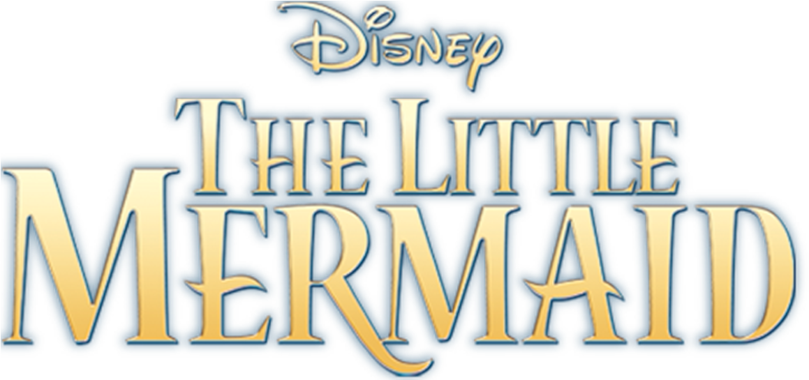 The Little Mermaid - Disney The Little Mermaid Logo Clipart (1280x544), Png Download