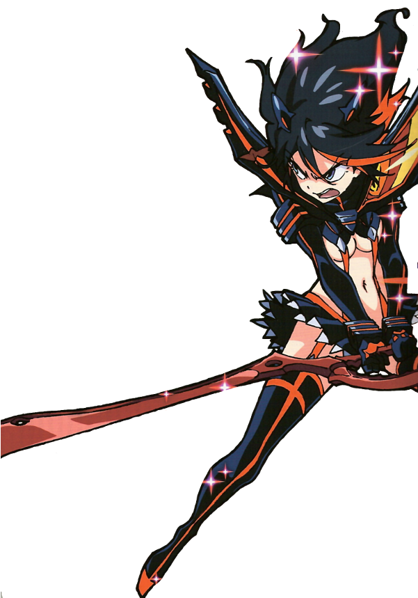 “ Transparent Ryuko ” - Illustration Clipart (600x907), Png Download