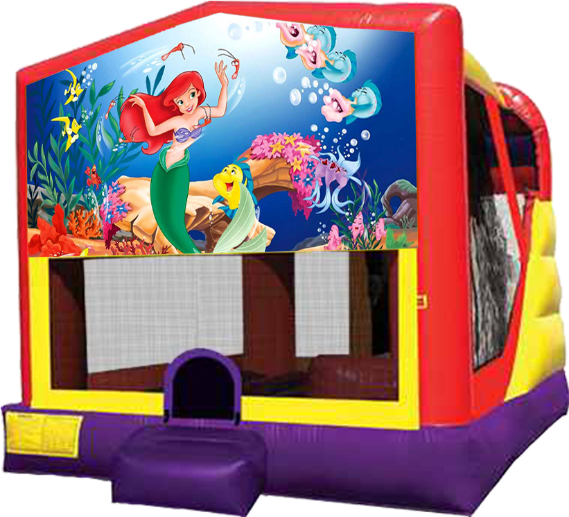 Austin Bounce House Rentals - Trolls Bounce House Clipart (864x792), Png Download