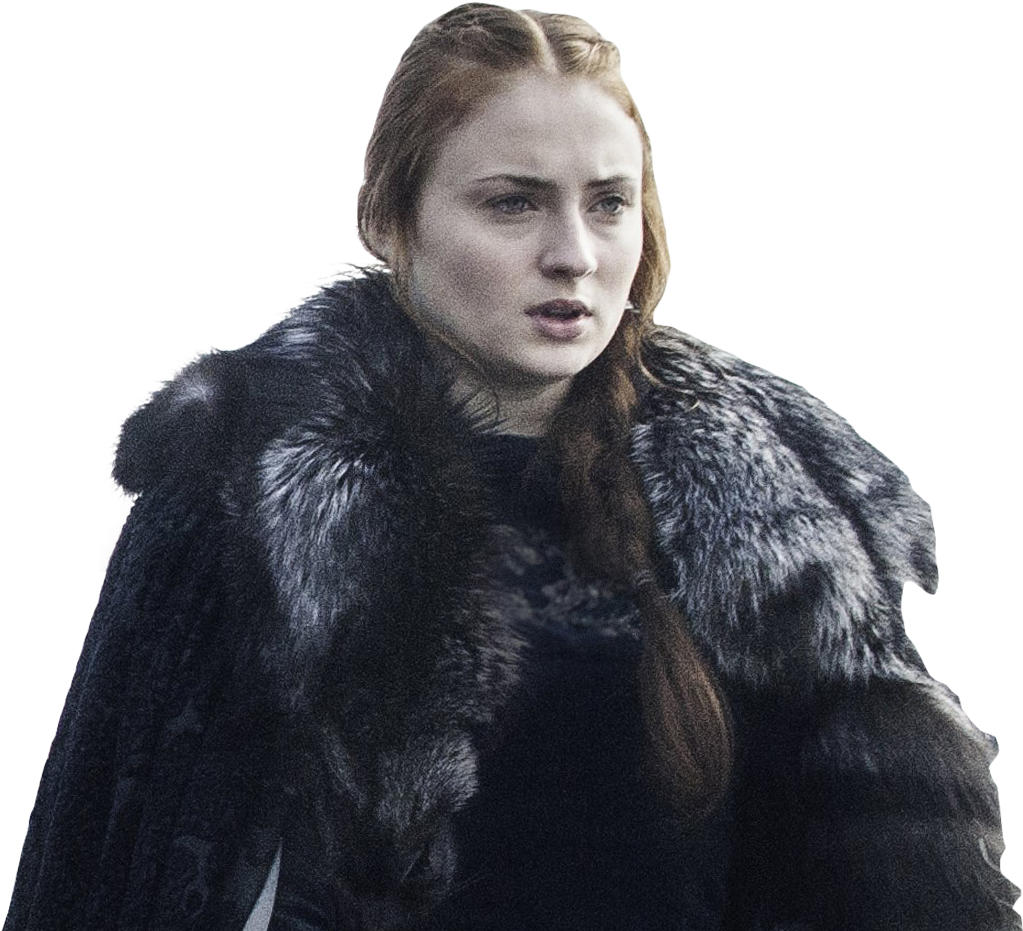 Transparent Sansa Stark - Fur Clothing Clipart (1060x940), Png Download