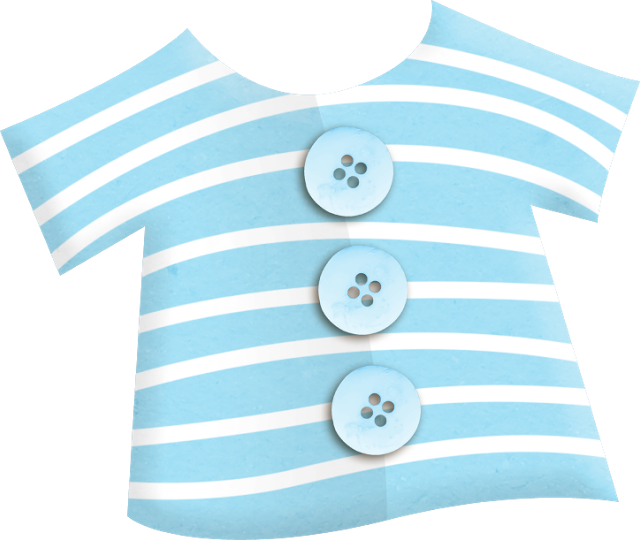 Png Free Button Clip Baby Clothes - Baby Shower Transparent Png (640x540), Png Download