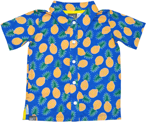 Blue Pineapple Party Shirt - Pineapple Clipart (600x600), Png Download
