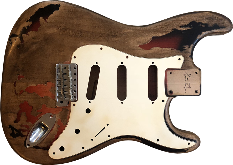 Lake Placid Blue Stratocaster Relic Clipart (1000x1000), Png Download