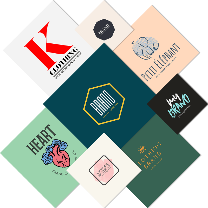 Clothing Logo Maker - Circle Clipart (800x800), Png Download