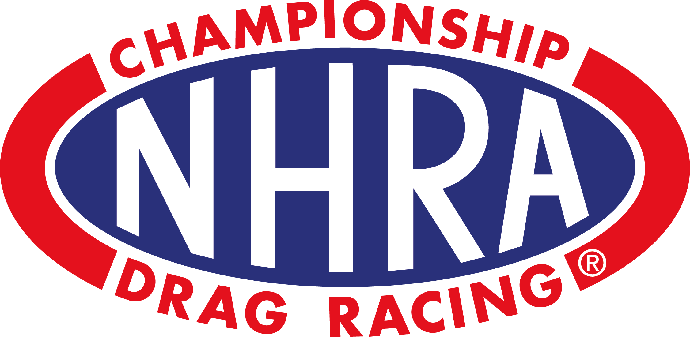 National Hot Rod Association Logo Png - Nhra Clipart (2252x1101), Png Download