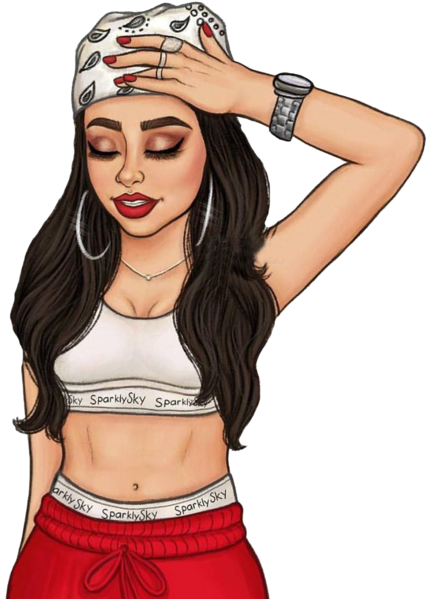 Becky G Comics - Dibujos De La Becky G Clipart (600x600), Png Download