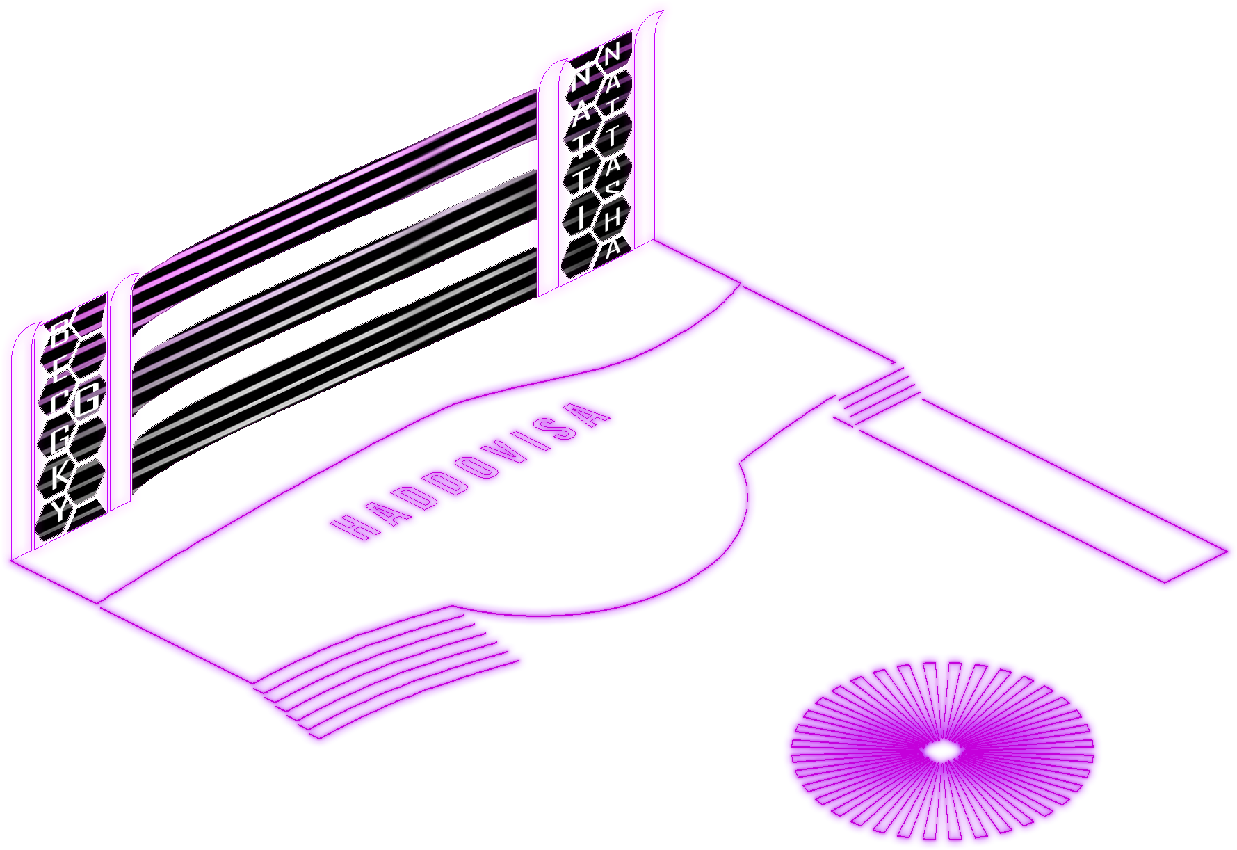 4 Becky G Escenografia - Graphic Design Clipart (3145x1806), Png Download