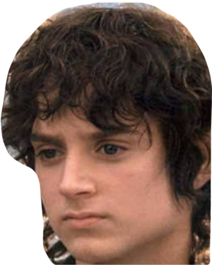 Frodo Sticker - Frodo Clipart (1024x1024), Png Download