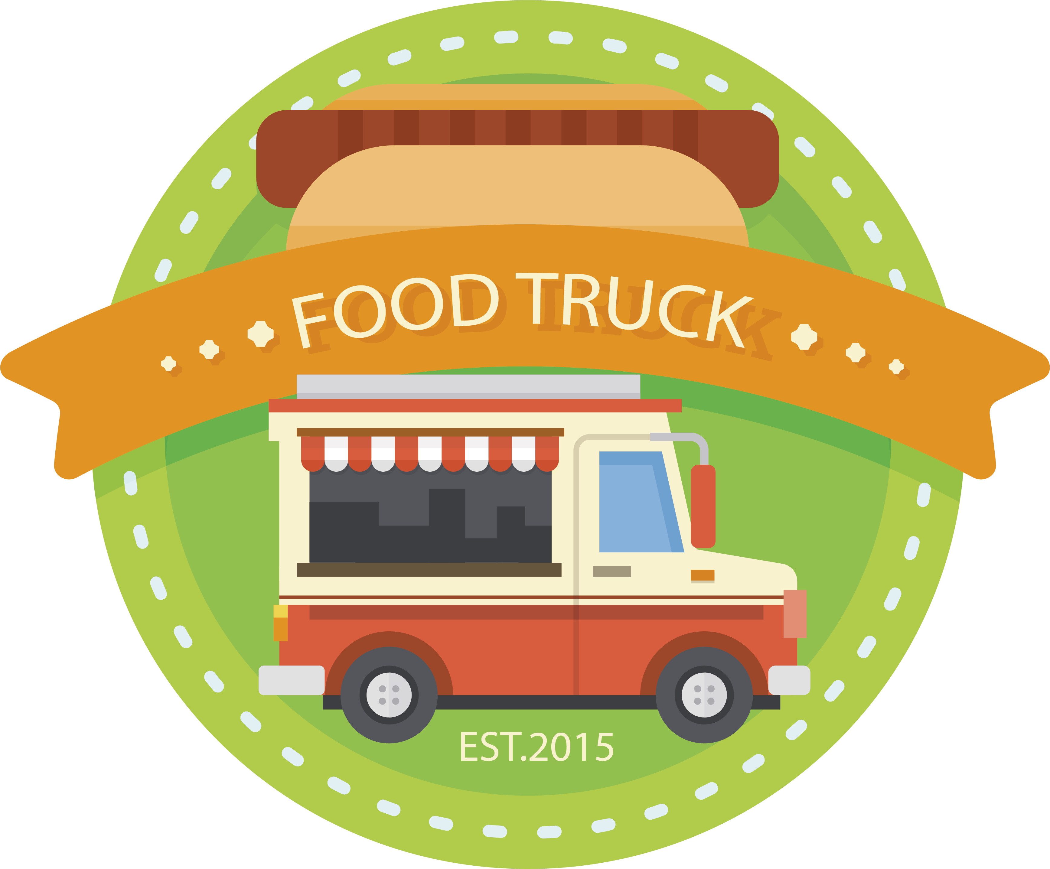 Snack Clipart Snack Cart - Crepes Logo - Png Download (3472x2874), Png Download