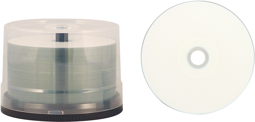 Cmc Pro Powered By Ty Inkjet White Hub Printable Water - Cd Clipart (829x396), Png Download