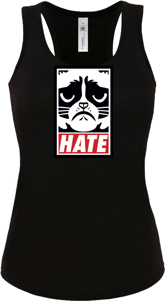 Good Grumpy Cat Hate Memes Meme Shirts And Internet - T-shirt Clipart (1044x1044), Png Download