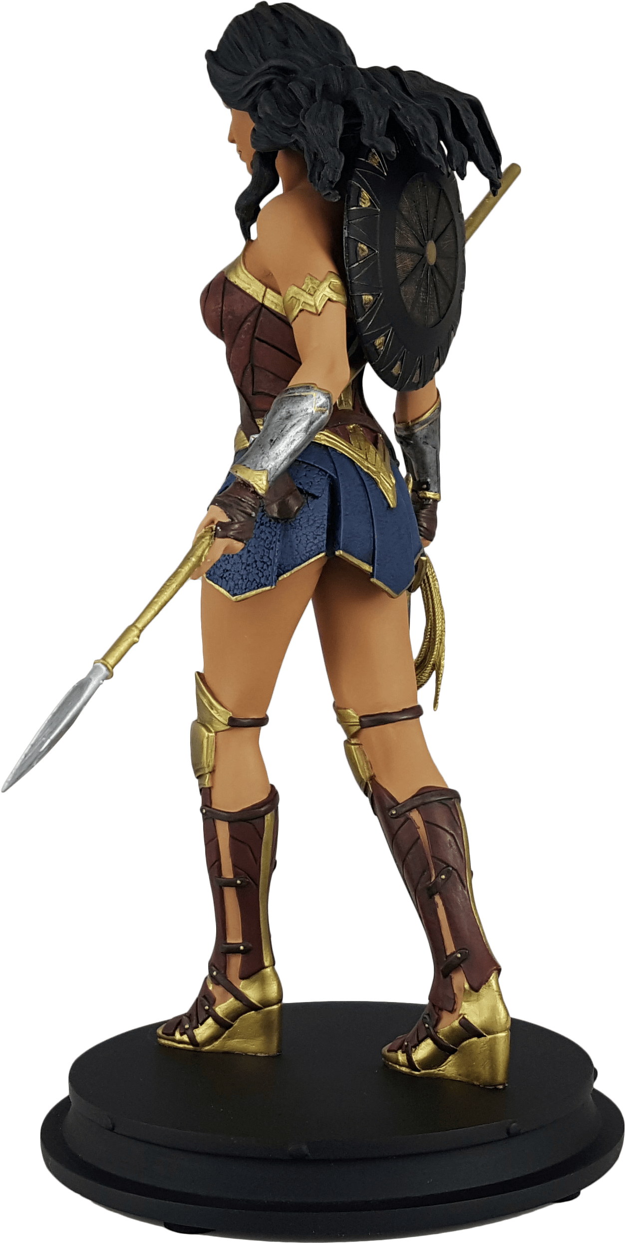 Wonder Woman Movie Statue, Based Off The Film's Scans - Icon Heroes Movie Wonder Woman Resin Statue Clipart (2490x2490), Png Download