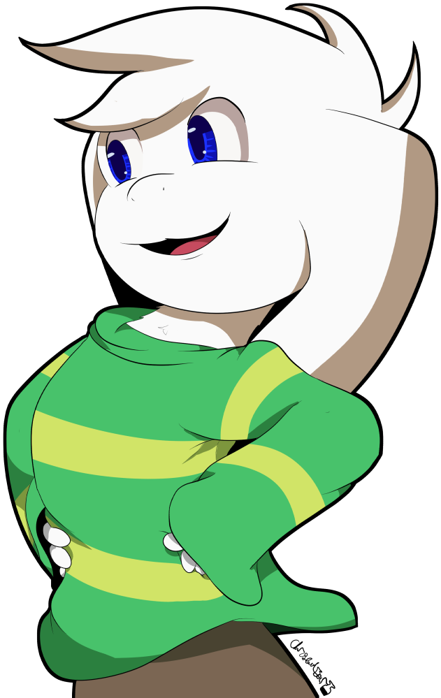 Asriel - Cartoon Clipart (775x1050), Png Download
