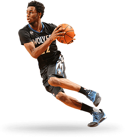 Andrew Wiggins - Minnesota Timberwolves Player Png Clipart (440x700), Png Download