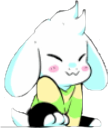 #undertale #asriel #cute - Cartoon Clipart (349x411), Png Download