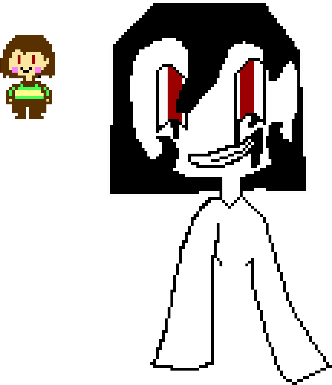 Undertale - Chara - Illustration Clipart (1890x1600), Png Download