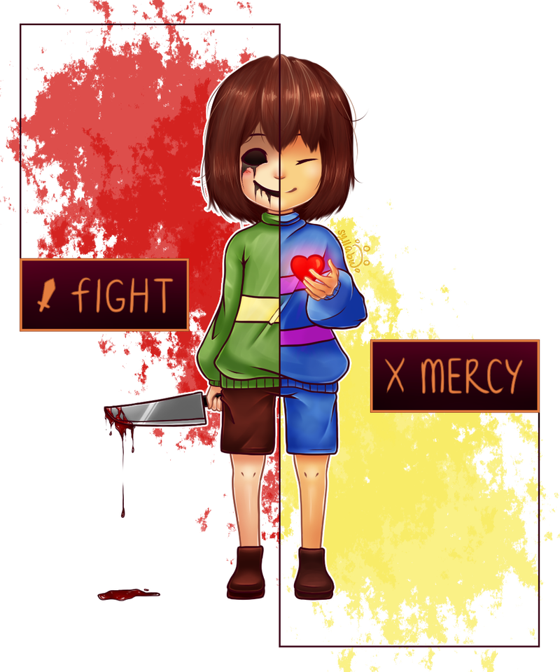 Undertale By Syllabu - Flowey Clipart (800x960), Png Download