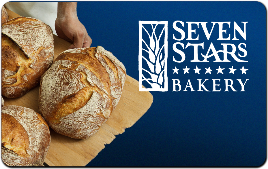 Gift Card Seven Stars - Sourdough Clipart (1080x634), Png Download