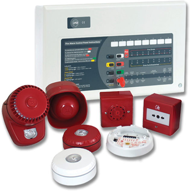 Fire Alarm System Png Transparent Image - Ctec Fire Alarm Panel Clipart (637x639), Png Download
