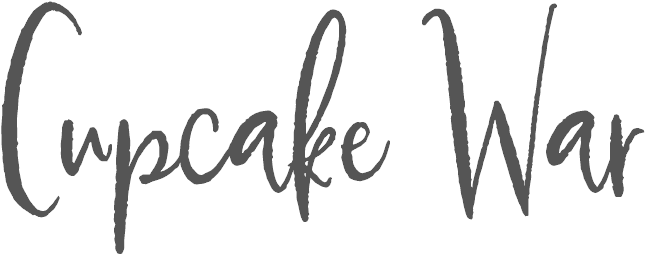 Cupcake War - Calligraphy Clipart (755x425), Png Download