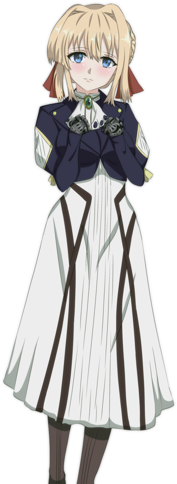 Violet Evergarden - Violet Evergarden Para Dibujar Clipart (707x1000), Png Download