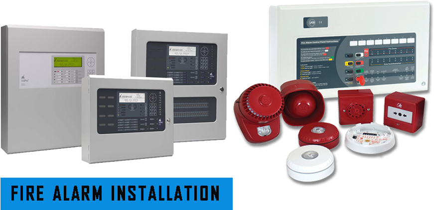 Fire Alarm Installation Banner - Fire Alarm System Transparent Background Clipart (870x494), Png Download