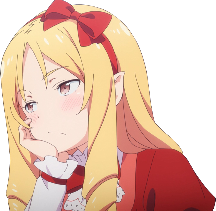 430 Kb Png - Eromanga Sensei Elf Yamada Clipart (735x720), Png Download