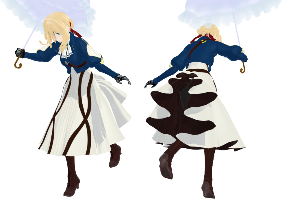 神無月淳the Umbrella Belongs To Cristle1235 - Cartoon Clipart (1280x720), Png Download