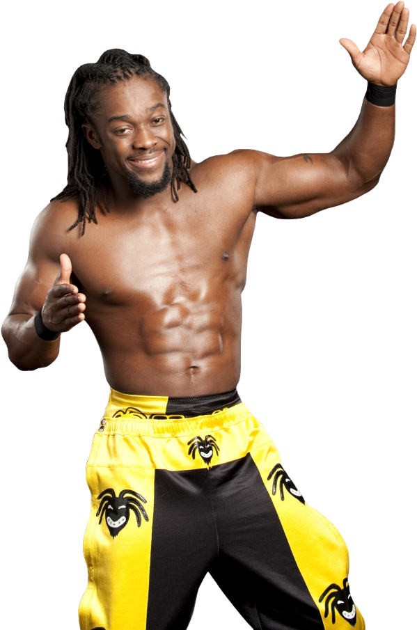 Wwe Kofi Kingston - Kofi Kingston Pose Clipart (638x916), Png Download
