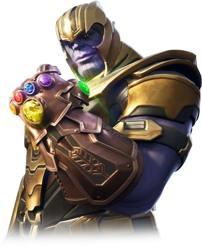 Kisspng Thanos Fortnite Battle Royale Youtube The Infinity - Thanos In Fortnite Png Clipart (647x791), Png Download