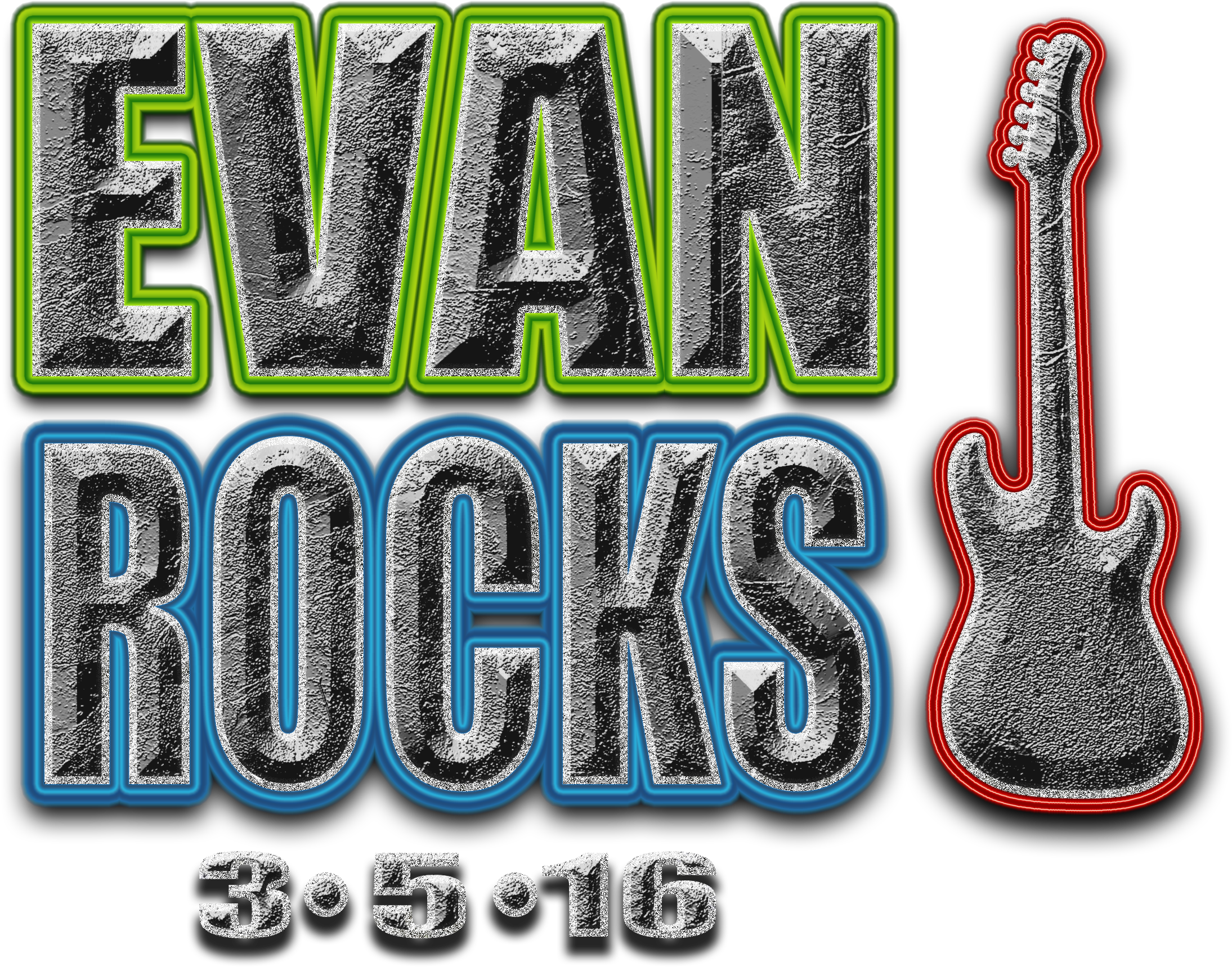 Guitar Logo, Party Logo, Logo Gallery, Rolling Bar, - Bass Guitar Clipart (2400x2400), Png Download